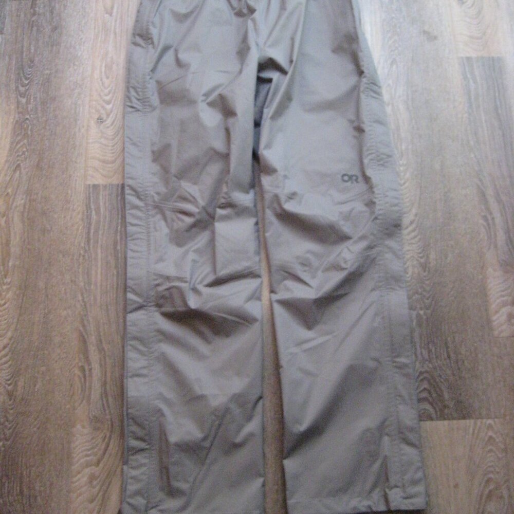 Outdoor Research Men's Apollo Rain Pants Pewter Size Medium